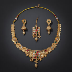 Chauras Gold plated Set