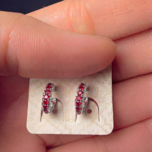 Huggies (Silver, Pink)