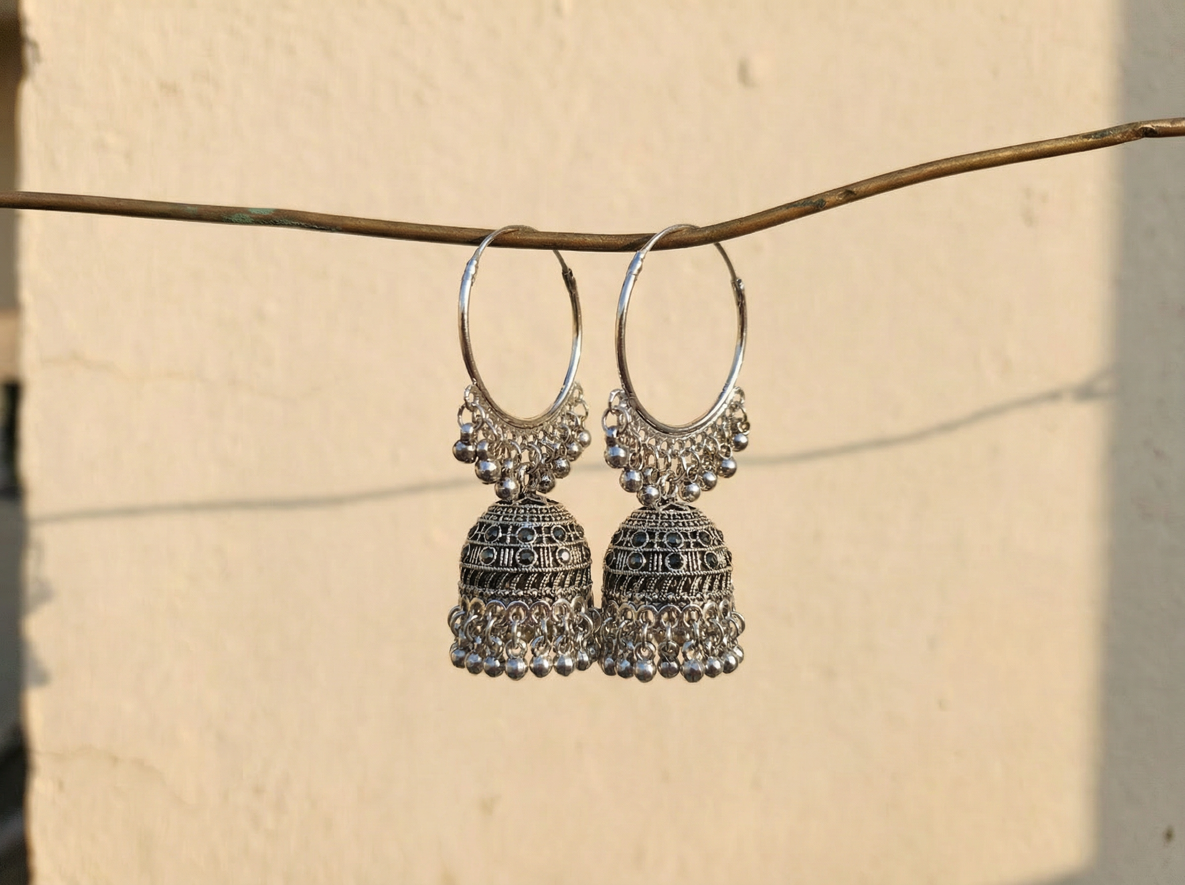 Jhumka bali black 2
