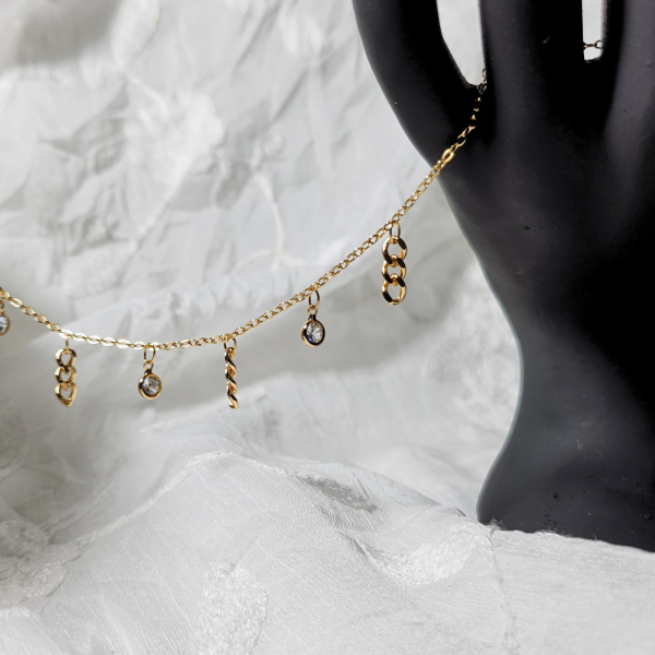 Gold Link anklet