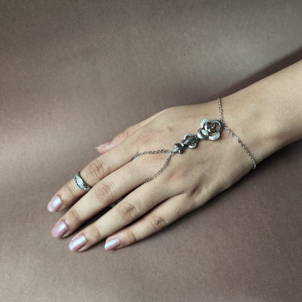 handchain large palm petal